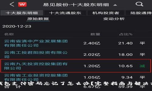 TP钱包支付密码忘记了怎么办？完整指南与解决方案